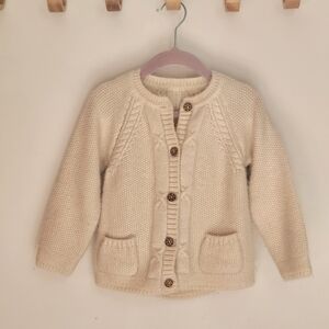 Knit cardigan girls 3/4t